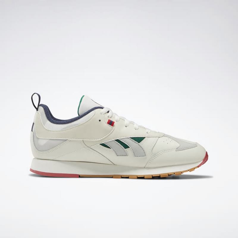 Tenisi Reebok Classic Leather Rc 1.0 Barbati Albi/Gri Romania WA3141BL